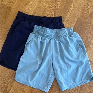 all in motion Kids Shorts - Navy and Light Blue